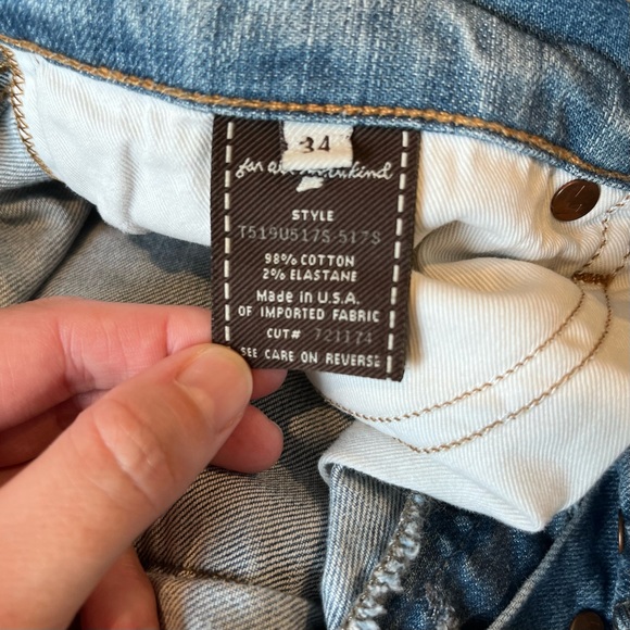 Men’s 7 For All Mankind Distressed Denim - 34 Waist - Picture 9 of 9